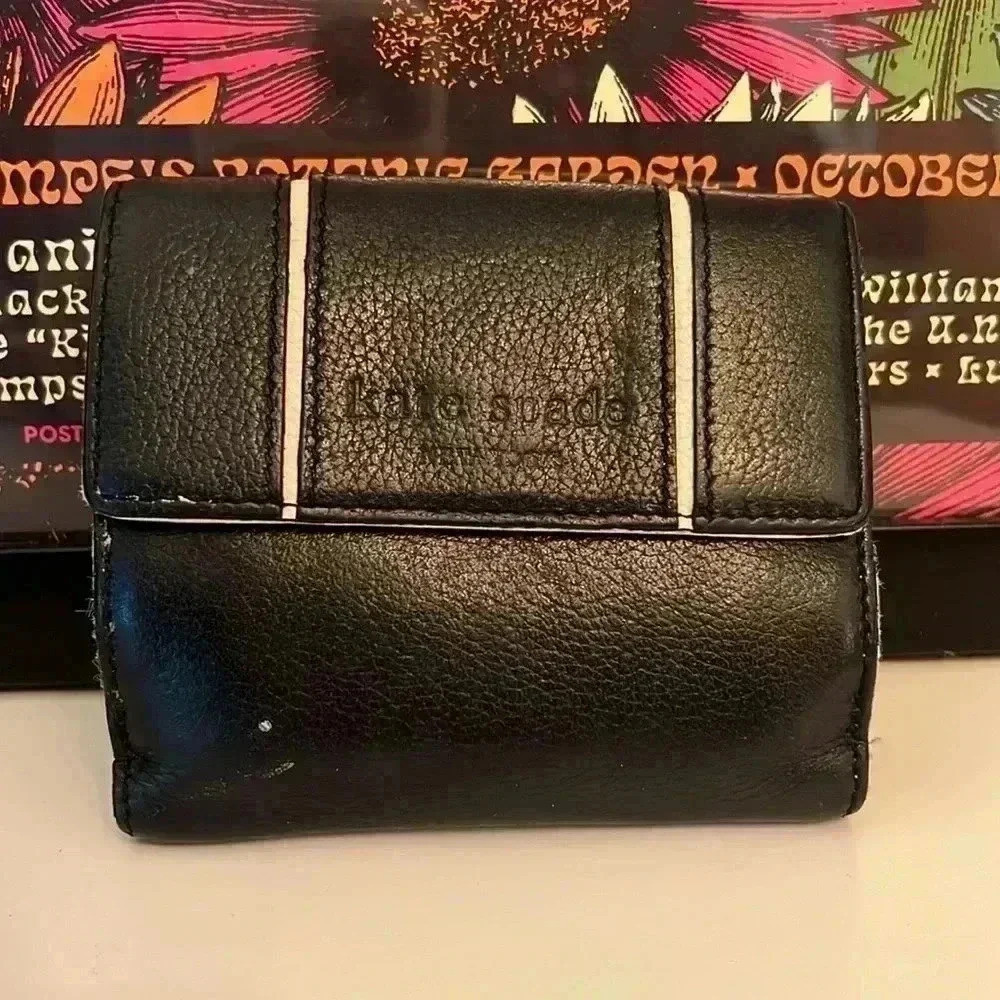 Kate Spade Leather Bi-Fold Wallet